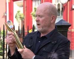 The actor received a Lifetime Achievement Award in the year 2016. His EastEnders co-star Adam Woodyatt presented the award to him.